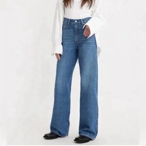 Levi's Premium Ribcage Wide Leg Women's Jeans Size 26